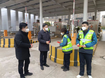 董事长涂建平、总经理章勇慰问高快公司一线员工
